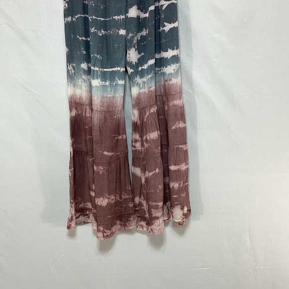 NWT Yak&Yeti large Tie-Dye Flare Pants - Picture 5 of 13